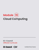 CEHv13 - Module 19 - Cloud Computing .pdf